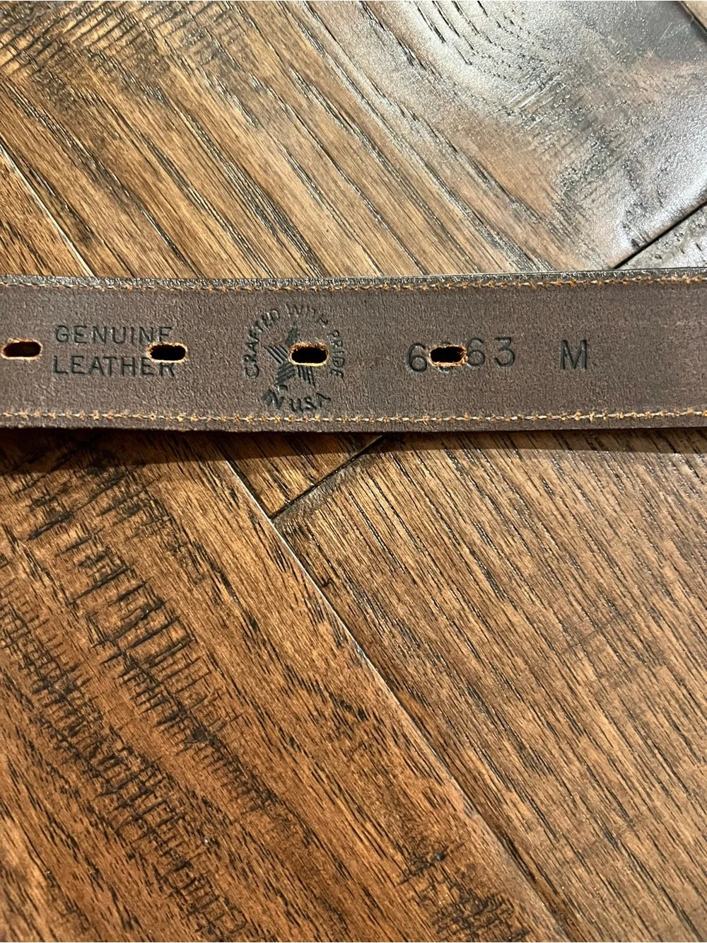 Vintage Lady Nadim Brown Leather Western Concho Belt Size M